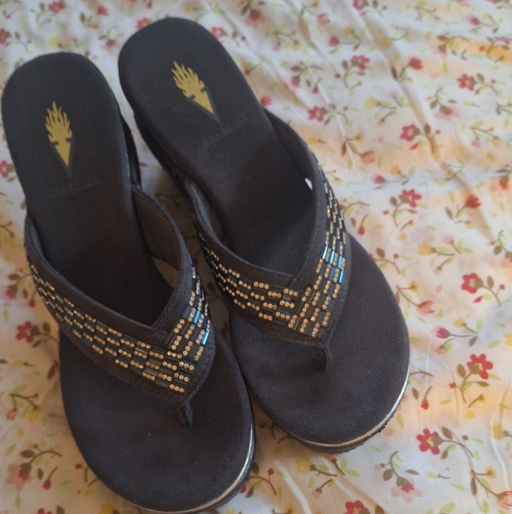 Y2k 2000s chunky sandals! - Picture 1 of 3